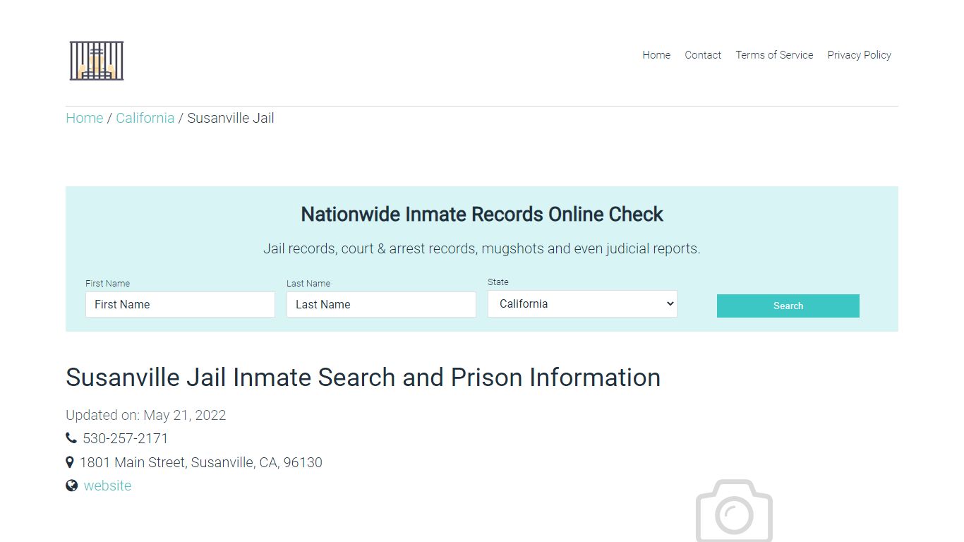 Susanville Jail Inmate Search, Visitation, Phone no ...